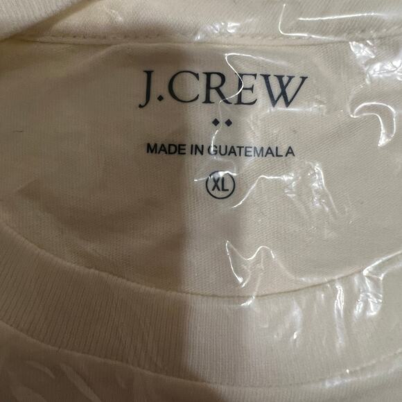 NWT J. Crew Men's Ivory W/Truck and Palm Tree Graphic Tee - Picture 5 of 8